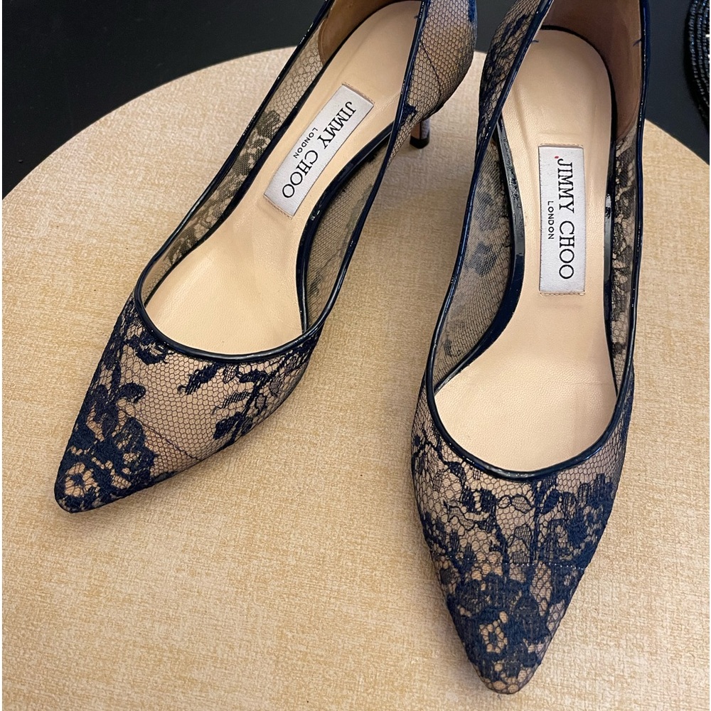Jimmy Choo lace pumps